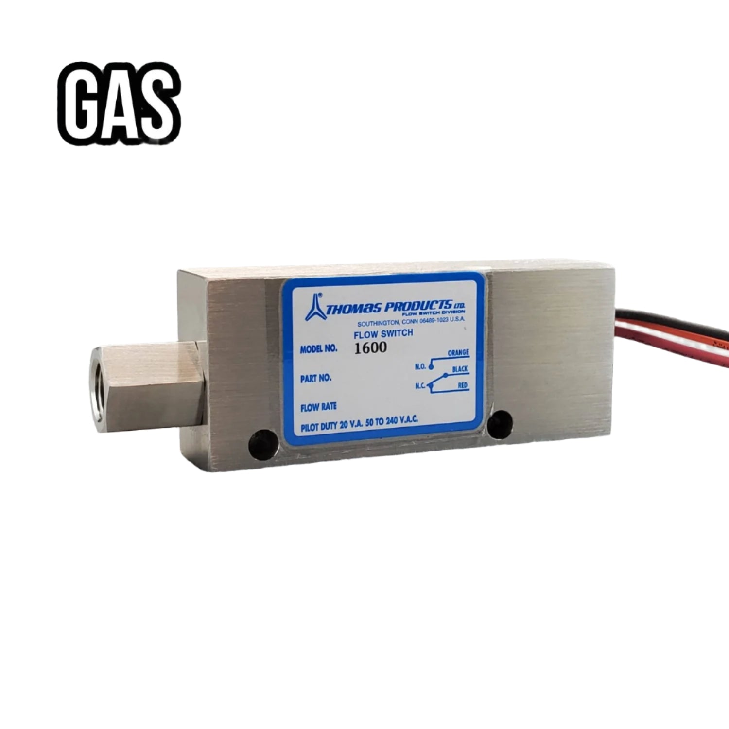 front view gas