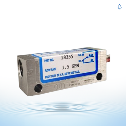 1900 Series Liquid Piston Flow Switch - SST (Stainless Steel)